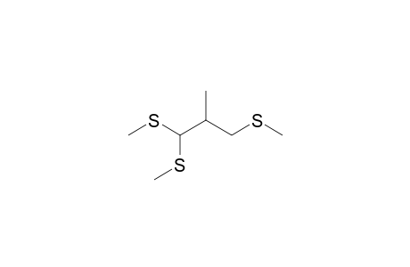 1,1,3-Trithiomethyl-2-methylpropane