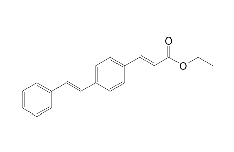 (E)-3-[4-[(E)-2-phenylvinyl]phenyl]acrylic acid ethyl ester