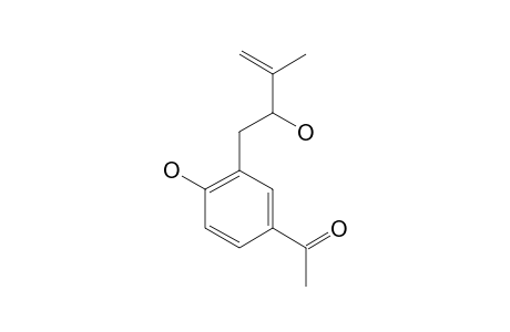3-(2-HYDROXY-ISOPENT-3-ENYL)-4-HYDROXY-ACETOPHENONE