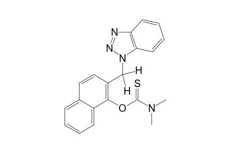 2-{[(1H-Benzotriazol-1'-yl)methyl]naphth-1-yl] N,N-dimethyl}-O-thiocarbamate