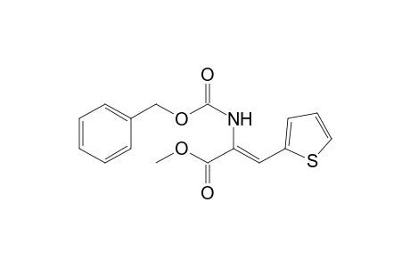 Methyl (Z)-2-[(benzyloxy)carbonylamino]-3-(thiophen-2'-yl)prop-2-enoate