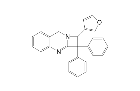 1-(3-furanyl)-2,2-diphenyl-1,8-dihydroazeto[2,1-b]quinazoline