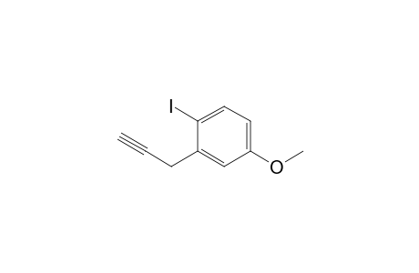 1-iodanyl-4-methoxy-2-prop-2-ynyl-benzene
