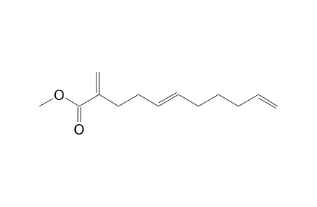 5,10-Undecadienoic acid, 2-methylene-, methyl ester