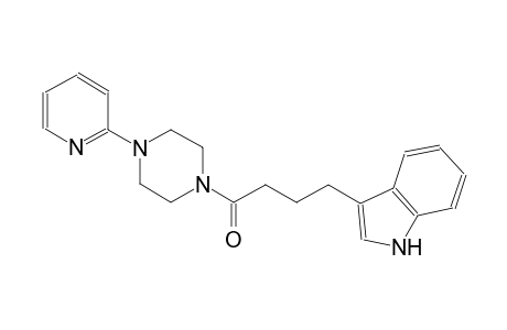 1H-indole, 3-[4-oxo-4-[4-(2-pyridinyl)-1-piperazinyl]butyl]-