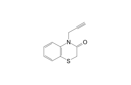 3,4-dihydro-4-(2-propynyl)-2H-1,4-benzothiazin-3-one