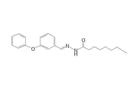 N'-[(E)-(3-Phenoxyphenyl)methylidene]octanohydrazide