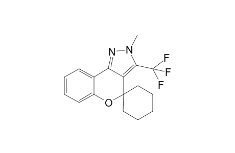 1-Methyl-3-(trifluoromethyl)-1,4-dihydro-spiro(chro-men[4,3-c]pyrazole-4,1'-cyclohexane)