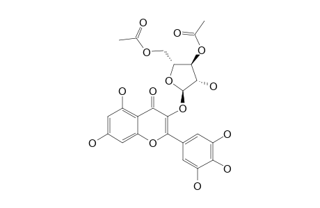 MYRICETIN-3-O-ALPHA-L-3'',5''-DIACETYLARABINOFURANOSIDE