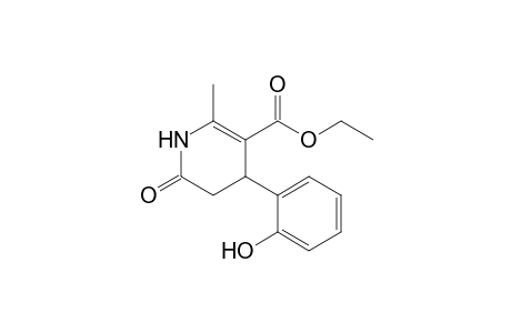 4-(2-Hydroxy-phenyl)-2-methyl-6-oxo-1,4,5,6-tetrahydro-pyridine-3-carboxylic acid ethyl ester