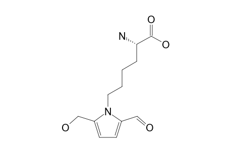 EPSILON-(2-FORMYL-5-HYDROXYMETHYL-PYRROL-1-YL)-L-NORLEUCINE