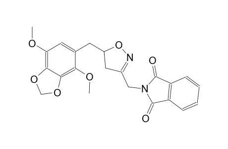 1H-isoindole-1,3(2H)-dione, 2-[[5-[(4,7-dimethoxy-1,3-benzodioxol-5-yl)methyl]-4,5-dihydro-3-isoxazolyl]methyl]-