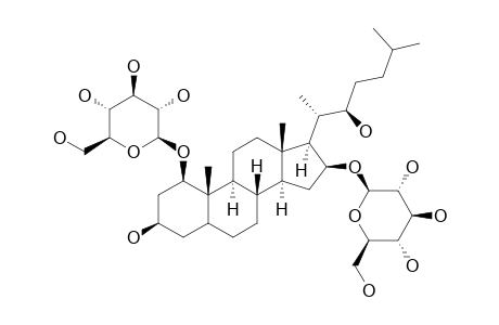 (22S)-16-BETA-[(BETA-D-GLUCOPYRANOSYL)-OXY]-3-BETA,22-DIHYDROXY-5-ALPHA-CHOLESTAN-1-BETA-YL-BETA-D-GLUCOPYRANOSIDE