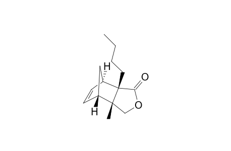 (3aR*,4S*,7R*,7aS*)-7a-Butyl-3a-methyl-3a,4,7,7a-tetra-hydro-4,7-methanoisobenzofuran-1(3H)-one