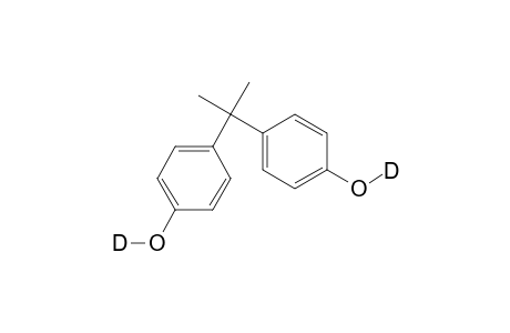 2,2-bis[4'-(deuterio-Hydroxy)phenyl]propane