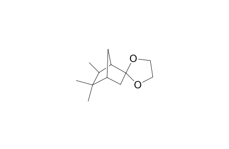 2',2',3'-trimethylspiro[1,3-dioxolane-2,5'-bicyclo[2.2.1]heptane]