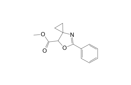 Methyl 5-phenyl-6-oxa-4-azaspiro[2.4]hept-4-ene-7-carboxylate