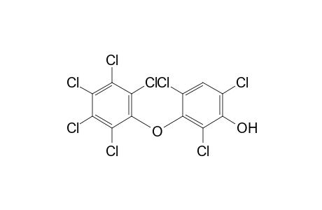2,4,6-trichloro-3-(2,3,4,5,6-pentachlorophenoxy)phenol