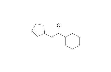 2-(2'-Cyclopenten-1'-yl)-1-cyclohexyl-1-oxoethane