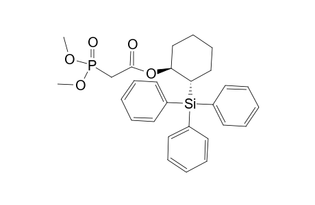 (1S,2S)-(Dimethoxyphosphinyl)-2-(trimethylsilyl)cyclohexyl acetate