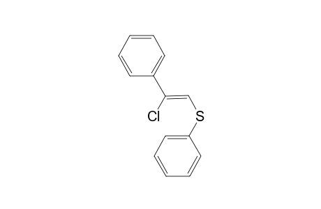 Benzene, [(2-chloro-2-phenylethenyl)thio]-