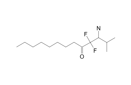 3-AMINO-4,4-DIFLUORO-2-METHYLTRIDECAN-5-ONE