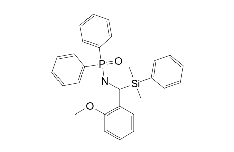 P,P-DIPHENYL-N-(1-DIMETHYLPHENYLSILYL-2-METHOXYPHENYLMETHYLENE)-PHOSPHINIC-AMIDE