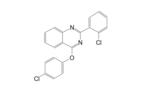 4-(4-chlorophenoxy)-2-(2-chlorophenyl)quinazoline