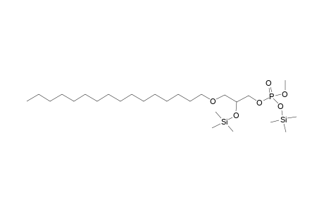 (3-hexadecoxy-2-trimethylsiloxy-propyl)-trimethylsilyl-methyl-phosphate