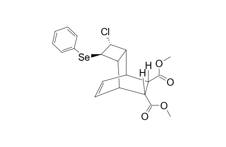 DIMETHYL-3-EXO-PHENYLSELENO-4-ENDO-CHLORO-ENDO,ENDO-TRICYCLO-[4.2.2.0(2,5)]-DECA-9-ENE-7,8-DICARBOXYLATE