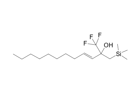 (E)-1,1,1-Trifluoro-2-((trimethylsilyl)methyl)dodec-3-en-2-ol