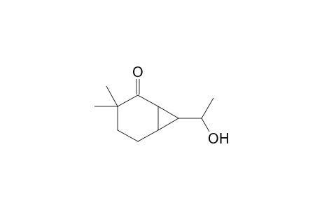 7-(1-Hydroxy-ethyl)-3,3-dimethyl-bicyclo[4.1.0]heptan-2-one