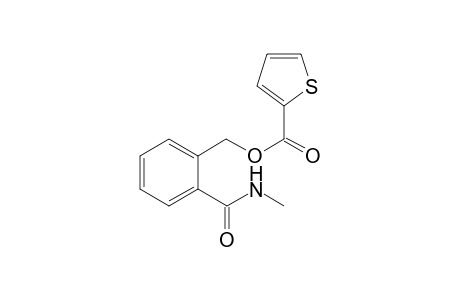 2-Thiophenecarboxylic acid, [2-[(methylamino)carbonyl]phenyl]methyl ester