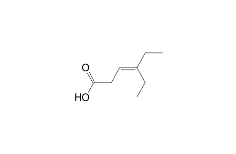 3-Hexenoic acid, 4-ethyl-