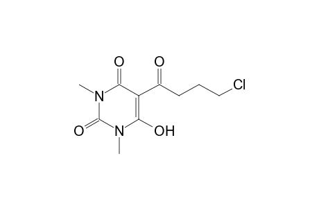 5-(4-Chloro-butyryl)-6-hydroxy-1,3-dimethyl-1H-pyrimidine-2,4-dione