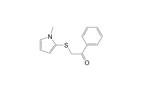 Ethanone, 2-[(1-methyl-1H-pyrrol-2-yl)thio]-1-phenyl-