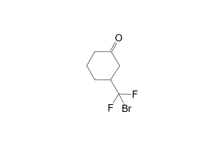 3-[bromanyl-bis(fluoranyl)methyl]cyclohexan-1-one