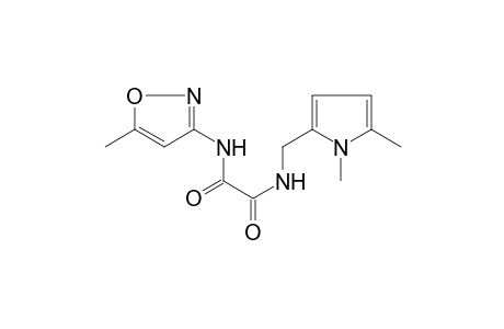 N-[(1,5-dimethyl-1H-pyrrol-2-yl)methyl]-N'-(5-methyl-1,2-oxazol-3-yl)ethanediamide
