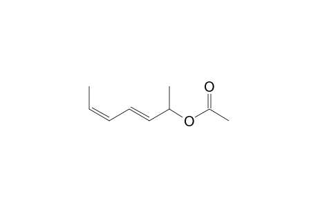 3,5-Heptadien-2-ol, acetate, (E,Z)-