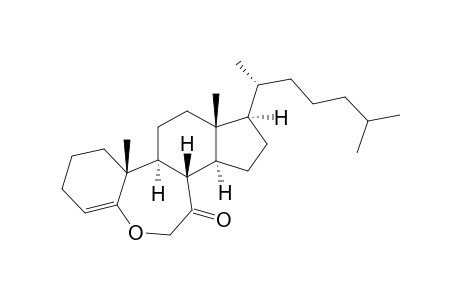 B-Homo-5-oxa-4-cholesten-7-one