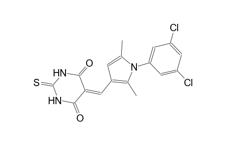 5-{[1-(3,5-dichlorophenyl)-2,5-dimethyl-1H-pyrrol-3-yl]methylene}-2-thioxodihydro-4,6(1H,5H)-pyrimidinedione