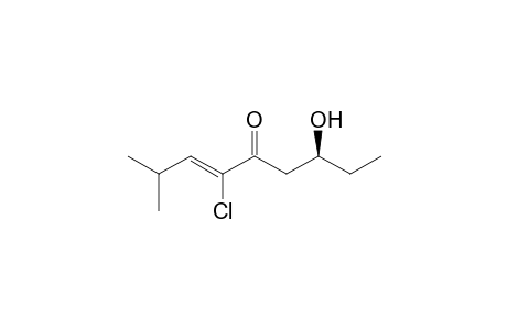 (3Z,7S)-4-Chloro-7-hydroxy-2-methylnon-3-en-5-one