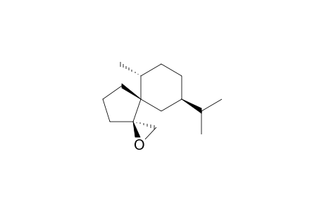 (3S,4S,5R,8R)-5-methyl-8-propan-2-yl-2-oxadispiro[2.0.5^{4}.3^{3}]dodecane