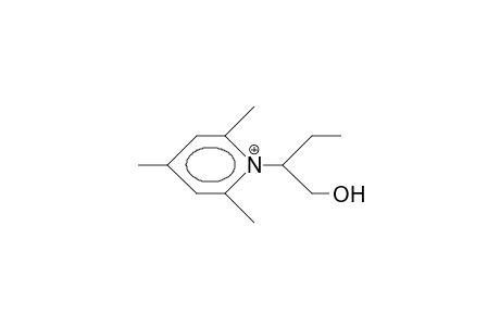 N-[1'-Hydroxy-2'-butyl]-2,4,6-trimethyl-pyridinium cation