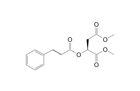 (S)-2-(3-Phenyl-2-propenoyl)-oxybutan-1,4-dicarbonicaciddimethylester