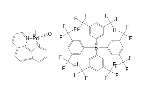 (1,10-PHENANTHROLINE)PD(ME)(CO)+((CF3)2C6H3)4B-