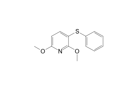 2,6-Dimethoxy-3-(phenylsulfanyl)pyridine