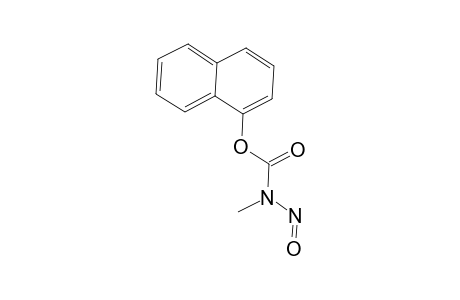 Carbamic acid, methylnitroso-, 1-naphthalenyl ester