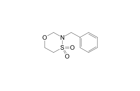 3-Benzyl-tetrahydro-1,4,3-oxathiazine 4,4-dioxide