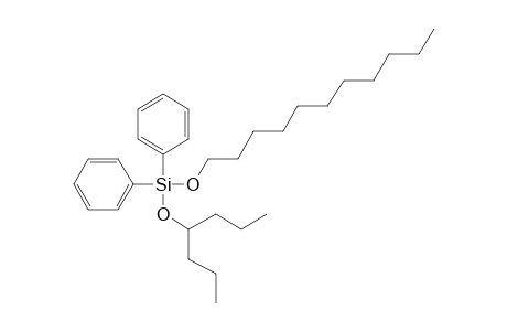 Silane, diphenyl(4-heptyloxy)undecyloxy-